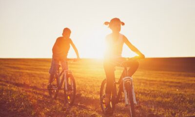 bike-ride-at-the-sunset
