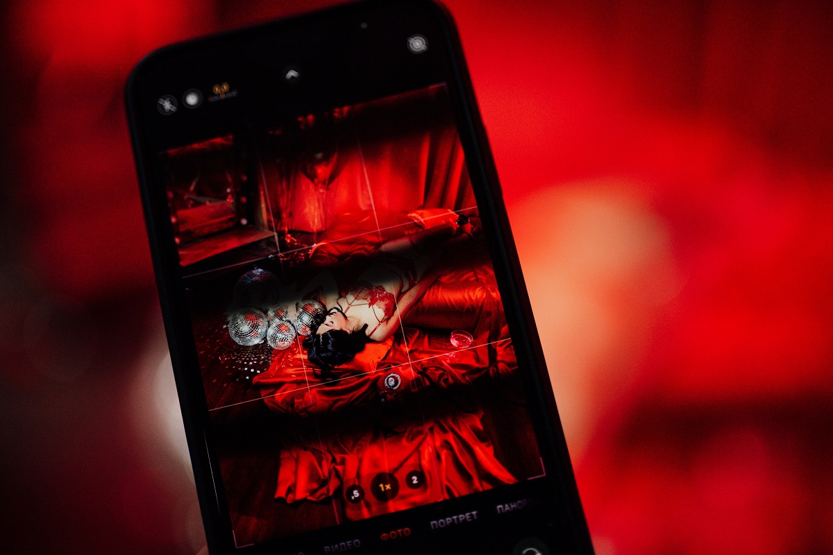 taking-videos-by-candid-authentic-asian-sexy-girl-in-red-undies-from-phone-for-youtube-social-media