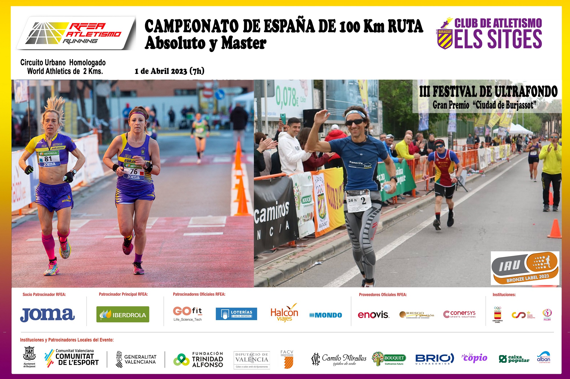 cartel-campeonato-de-espana-100km-absoluto-y-master-burjassot-2023